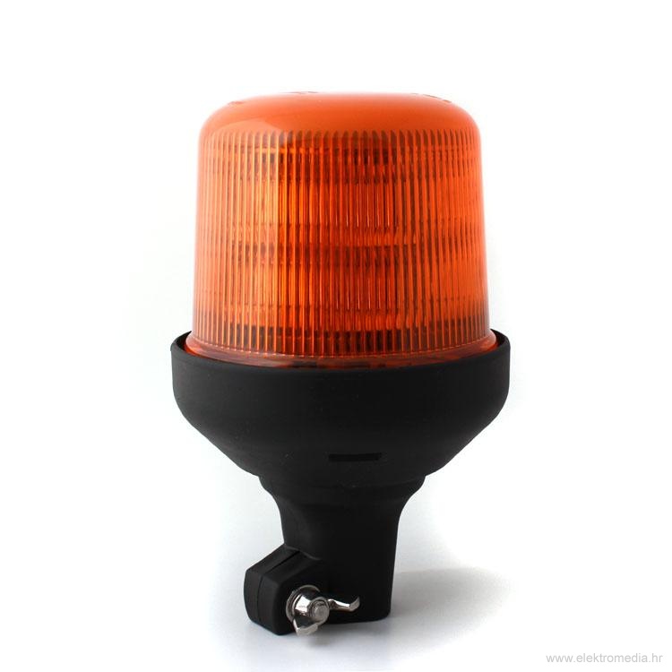 Rotacijsko svjetlo Juluen B14-DP-A, narančasta, nosač za stup, 10 LED