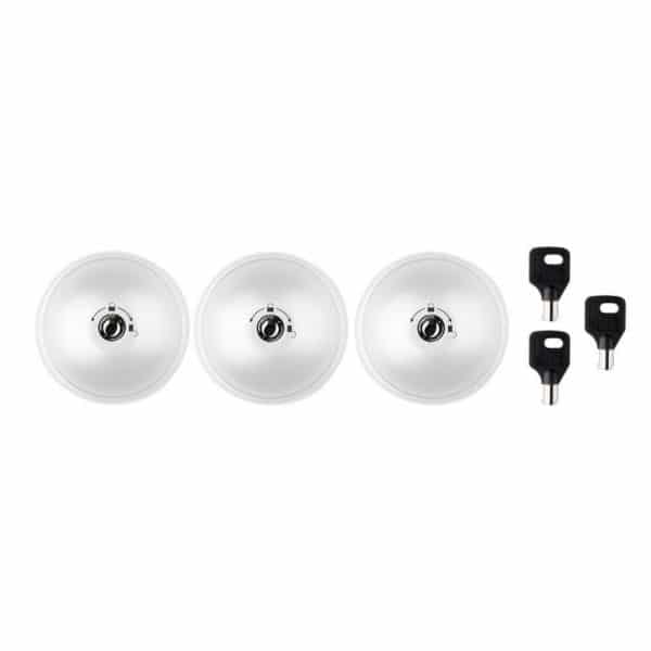 UFO³ Smart Duo | bijeli |  set za 3 vrata
