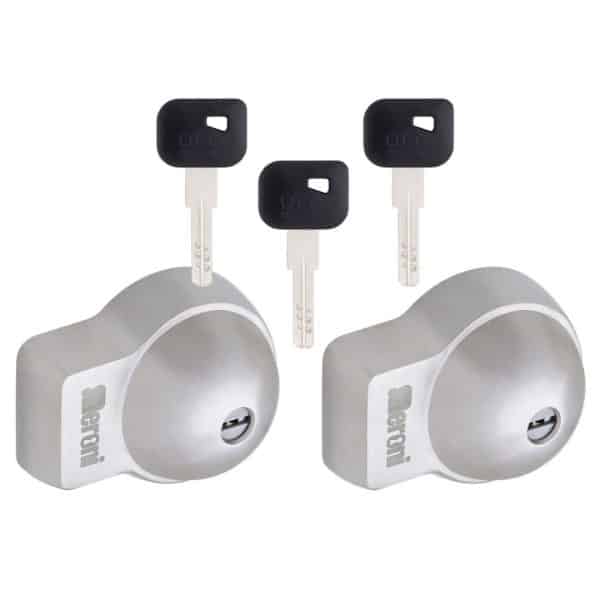 UFO+ Plus | srebrni |  set za 2 vrata