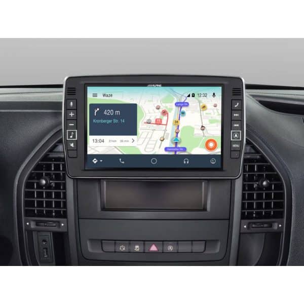 ALPINE X903D-V447 multimedija i navigacija za Mercedes Vito