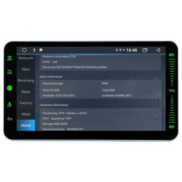 1DIN UNIVERZALNA Android - Multimedija - Navigacija 8" WT-TB8949 - Slika 4
