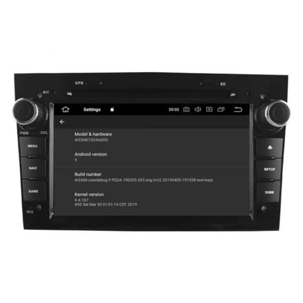 OPEL Group (2004 - 2011) Android - Multimedija - Navigacija 7″ WT-HV5312-SGB - Slika 4