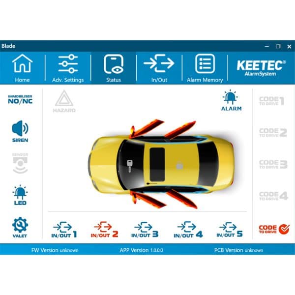 Auto alarm Keetec Blade - Slika 6