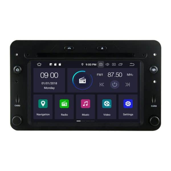 ALFA Romeo 159 (2006 - 2010) Android - Multimedija - Navigacija 6,2″ WT-RVT5204