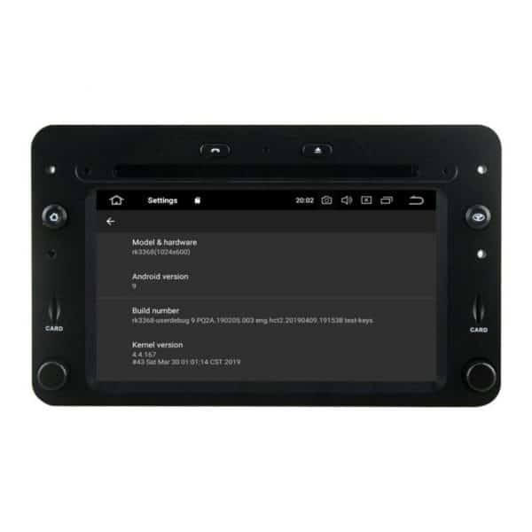 ALFA Romeo 159 (2006 - 2010) Android - Multimedija - Navigacija 6,2″ WT-RVT5204 - Slika 4