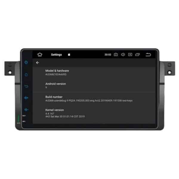 BMW serija 3  (1998-2005) Android - Multimedija - Navigacija 9″ WT-RVT5319 - Slika 4