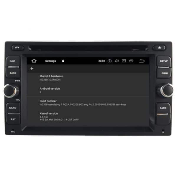 NISSAN Group (2001 - 2011) Android - Multimedija - Navigacija 6,2″ WT-HV5349 - Slika 4