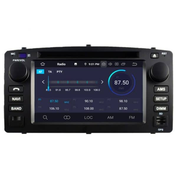 TOYOTA Corolla (2004 - 2007) Android - Multimedija - Navigacija 7″ WT-RVT5512 - Slika 2
