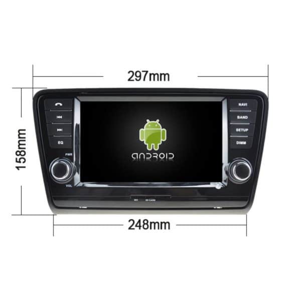 ŠKODA Octavia 3 (2013 - 2018) Android - Multimedija - Navigacija 8″ WT-RVT5520 - Slika 5