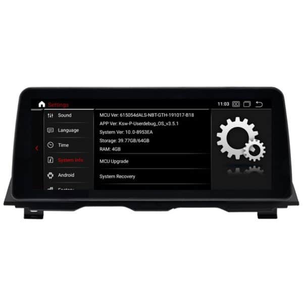 BMW serija 5 (2013 - 2016) Android - Multimedija - Navigacija 12,3" WT- BL5388 - Slika 2