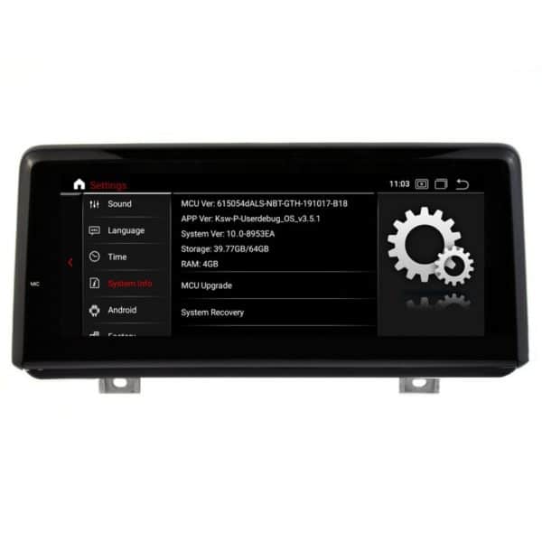 BMW serija 3/4 (2013 - 2016) Android - Multimedija - Navigacija 10,25" WT- BL6213 - Slika 2