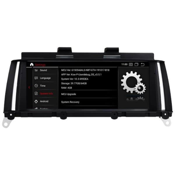 BMW X3/X4 (2014 - 2016) Android - Multimedija - Navigacija 8,8" WT- BL6223 - Slika 10