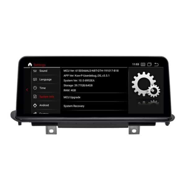BMW X5/X6 (2014 - 2017) Android - Multimedija - Navigacija 10,25" WT- BLA6245 - Slika 2