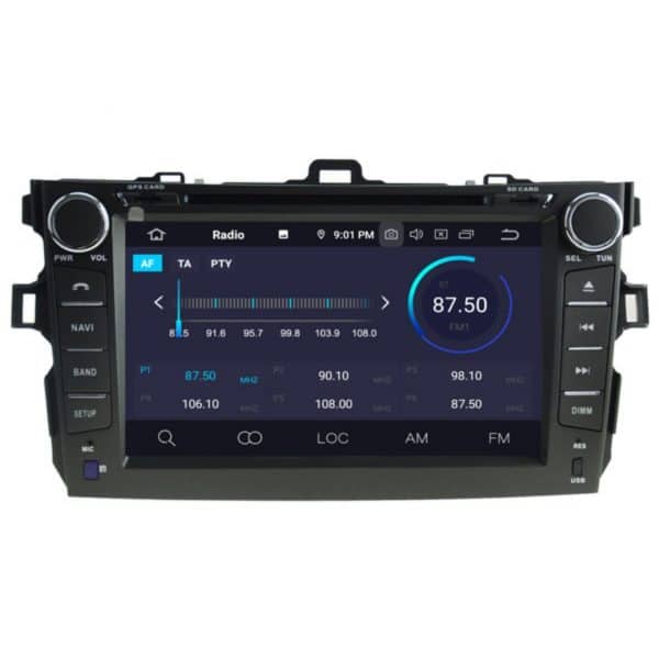 TOYOTA Corolla (2007 - 2012) Android - Multimedija - Navigacija 8″ WT-RVT5749 - Slika 2