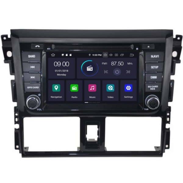 TOYOTA Yaris (2016 - 2019) Android - Multimedija - Navigacija 7″ WT-RVT5752