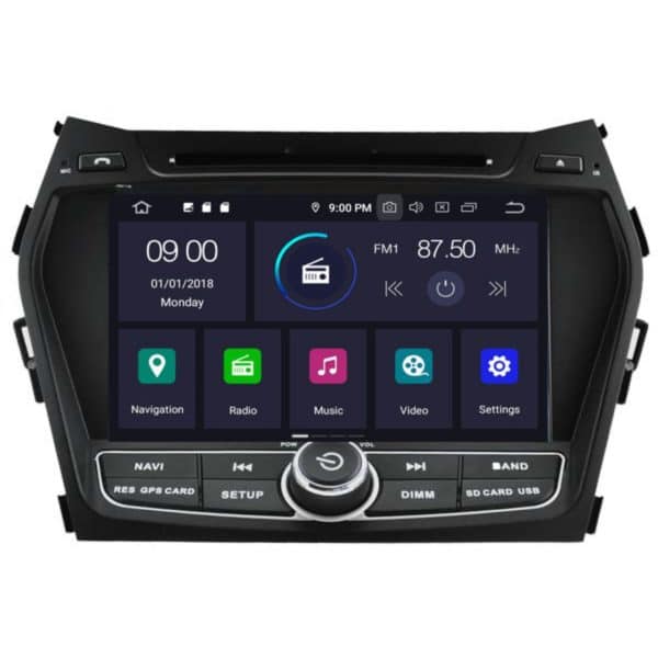 HYUNDAI iX45 (2013) Android - Multimedija - Navigacija 8″ WT-RVT5798