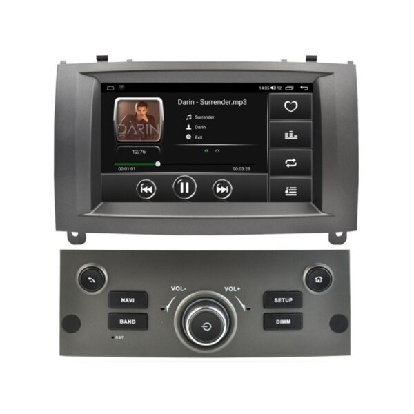 PEUGEOT 407 (2004 - 2011) Android - Multimedija - Navigacija 7″ WT-HV5588-BS - Slika 21