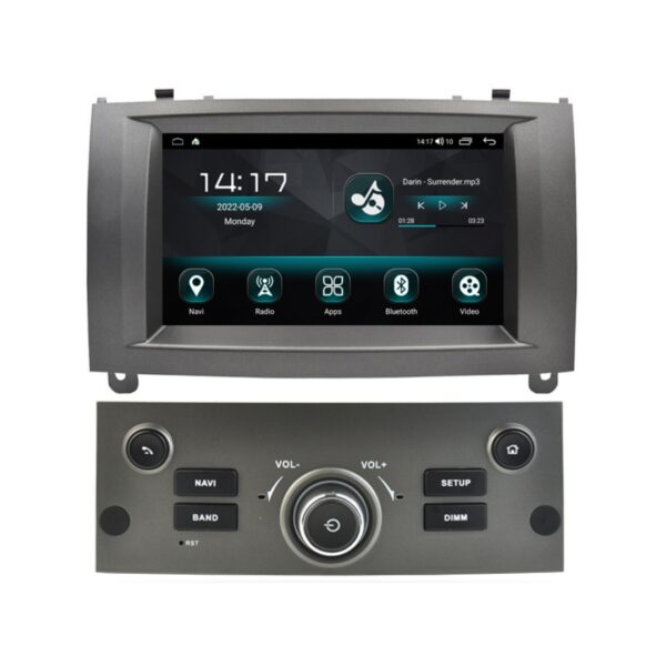 PEUGEOT 407 (2004 - 2011) Android - Multimedija - Navigacija 7″ WT-HV5588-BS