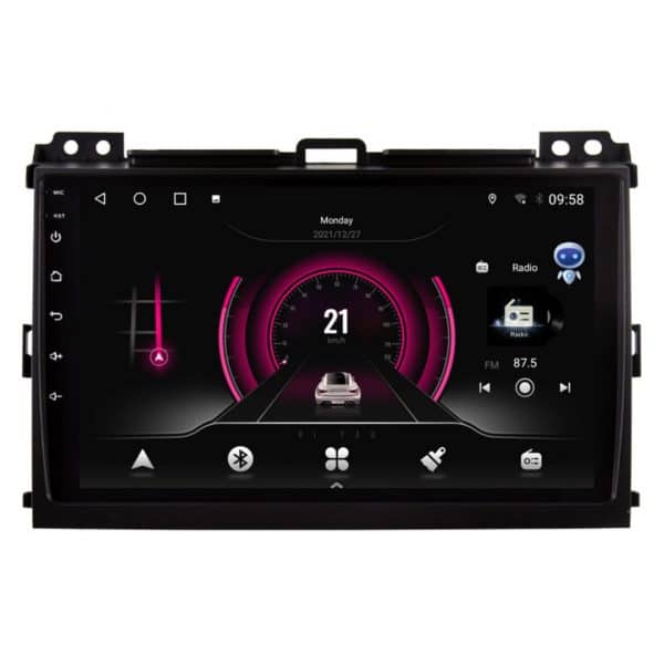 TOYOTA Land Cruiser (2004 - 2009) Android - Multimedija - Navigacija 9" WT-DTB9129A