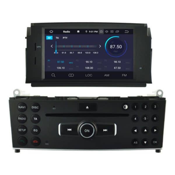 MERCEDES C-klasa (2008 - 2010) Android - Multimedija - Navigacija 6,2″ WT-KRV5704 - Slika 2