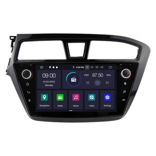 HYUNDAI i20 (2015 - 2018) Android - Multimedija - Navigacija 9″ WT-RVT5566L