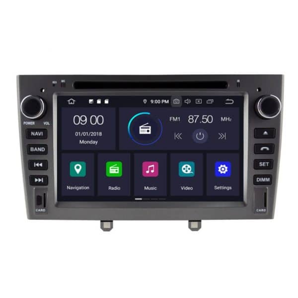 PEUGEOT 408 (2010 - 2011) Android - Multimedija - Navigacija 7″ WT-RVT5634S