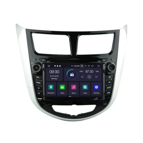HYUNDAI Accent (2011 - 2012) Android - Multimedija - Navigacija 7″ WT-RVT5711