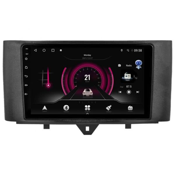 SMART ForTwo (2010 - 2015) Android - Multimedija - Navigacija 9" WT-DTB9829