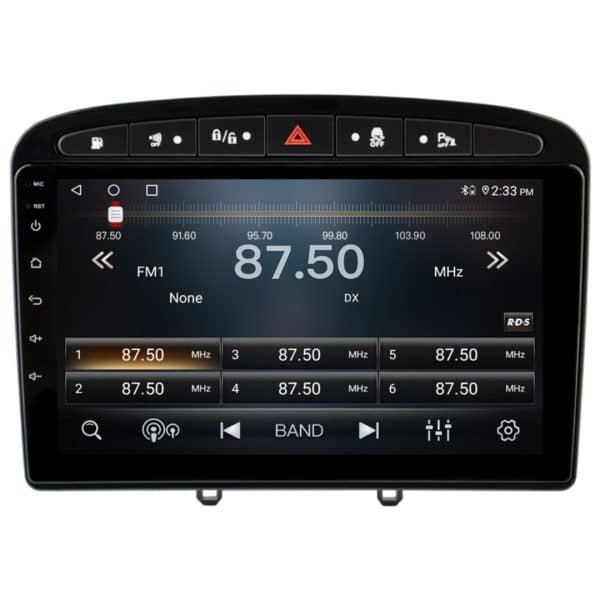 PEUGEOT 308 (2007 - 2015) Android - Multimedija - Navigacija 9" WT-DTB9438S-B - Slika 2