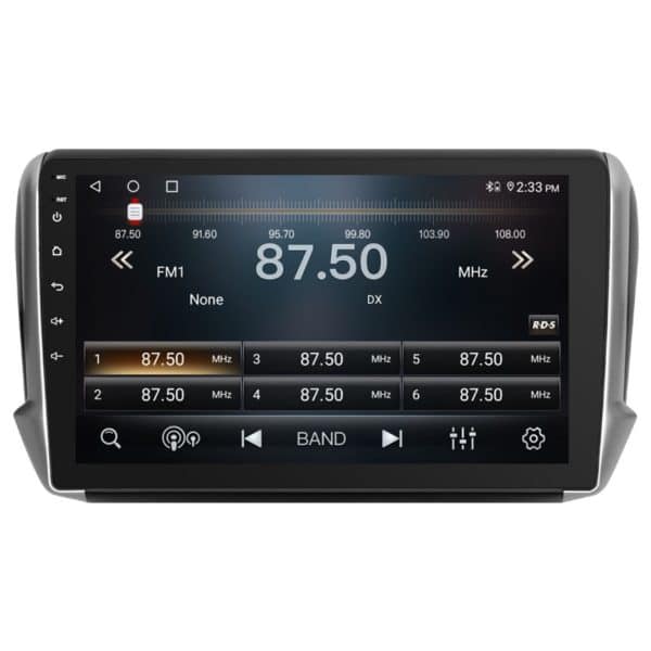 PEUGEOT 208 (2014 - 2018) Android – Multimedija – Navigacija QLED 10,1″ WT-DTB9434A-B - Slika 2