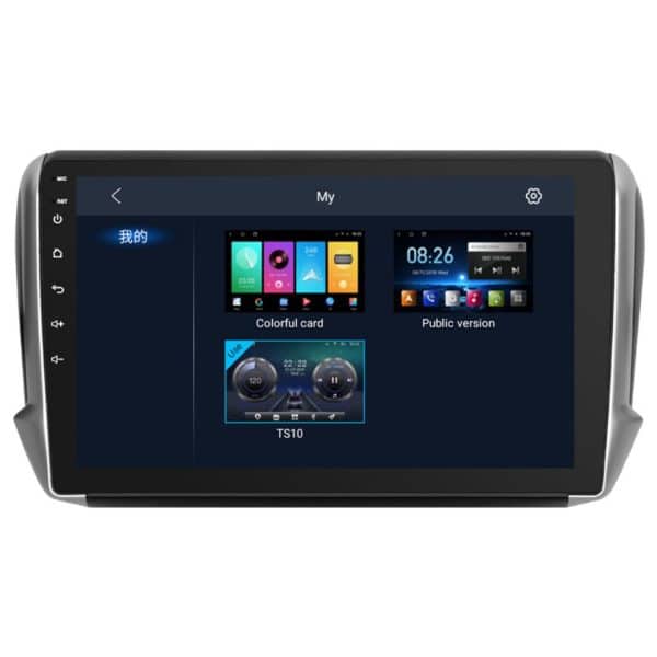 PEUGEOT 208 (2014 - 2018) Android – Multimedija – Navigacija QLED 10,1″ WT-DTB9434A-B - Slika 3