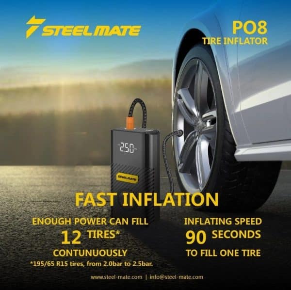 Prijenosna zračna Pumpa + Power bank 6000mAh TI PO8 - Slika 3