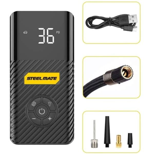 Prijenosna zračna Pumpa + Power bank 6000mAh TI PO8 - Slika 6
