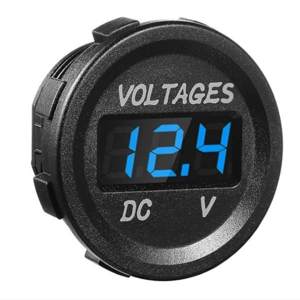 Voltmetar, 6-30V, plava LED dioda, MY1082