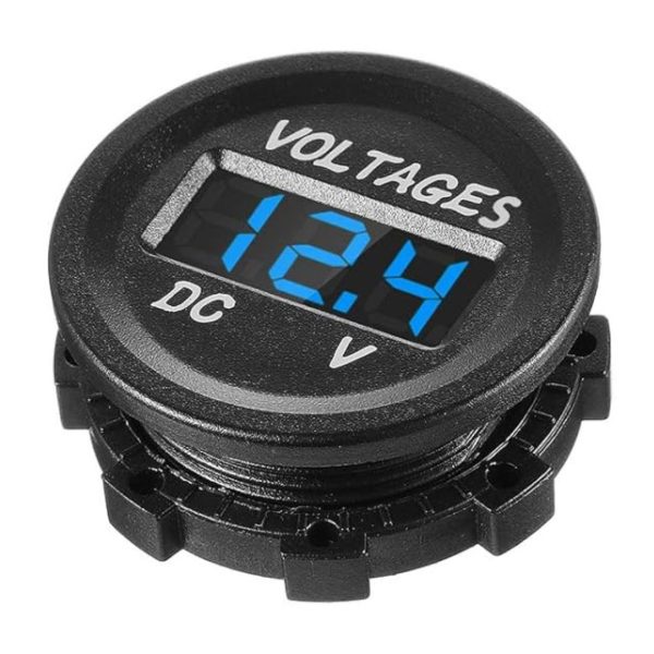 Voltmetar, 6-30V, plava LED dioda, MY1082 - Slika 4