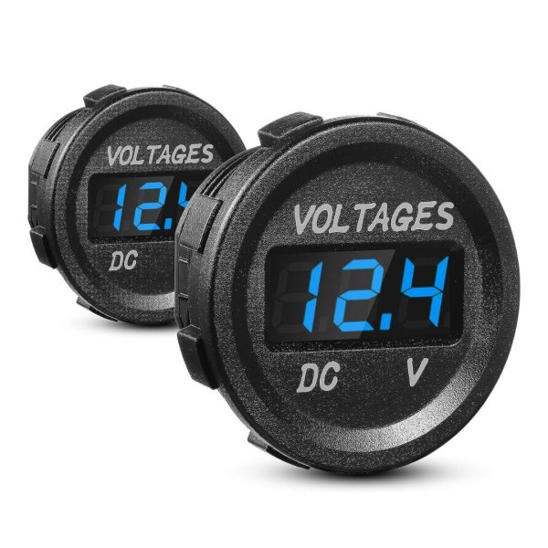 Voltmetar, 6-30V, plava LED dioda, MY1082 - Slika 5