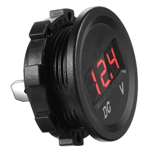 Voltmetar, 6-30V, crvena LED dioda, MY1083 - Slika 3