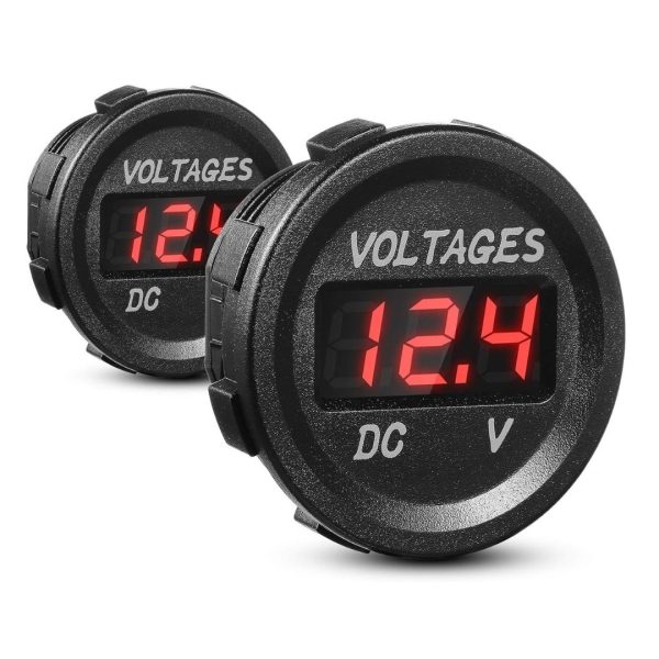 Voltmetar, 6-30V, crvena LED dioda, MY1083 - Slika 5