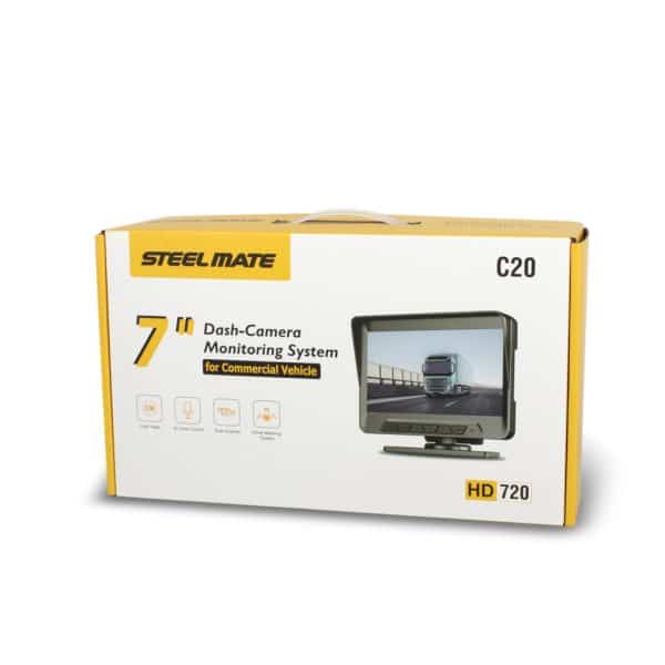 C20 Sustav snimanja, CCTV komplet, 2x kamera i monitor 7" - Slika 2