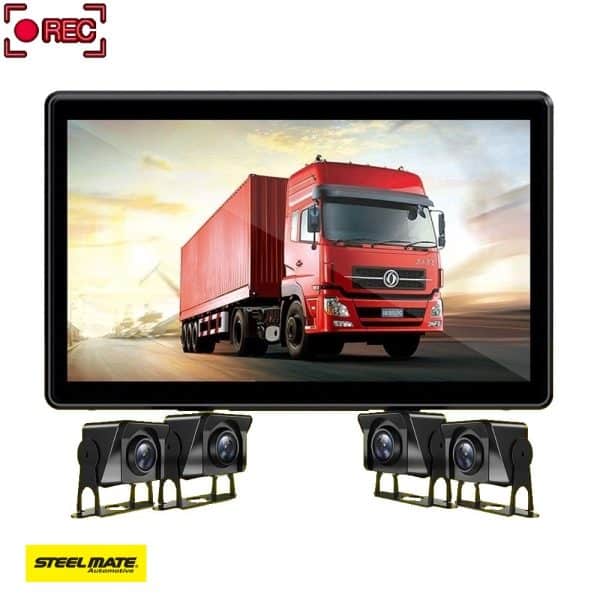 C40 Sustav snimanja s BSD-om, CCTV kompletom, 4 x kamerom i monitorom 10"