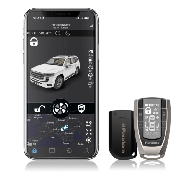 GSM/GPS Auto alarm Pandora ELITE v3 - Slika 2